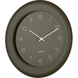 Wall Clock Dual Disc