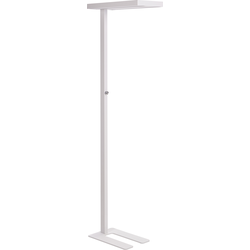 Beliani TAURUS - Staande lamp-Wit-Aluminium