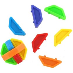 24 Stuks - Puzzel Bal - Gekleurde  3D Puzzel - uitdeelcadeautjes - Uitdeel - Traktatie voor kinderen - Jongens - Meisjes