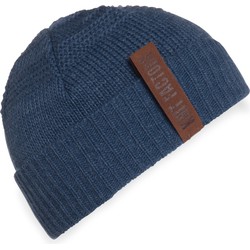 Knit Factory Sol Gebreide Muts Heren & Dames - Sloppy Beanie - Jeans - One Size
