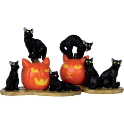 Halloween cats set of 2