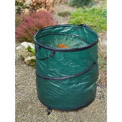 Tuinafvalzak met spiraal 100 l H50x dia. 48cm - Nature