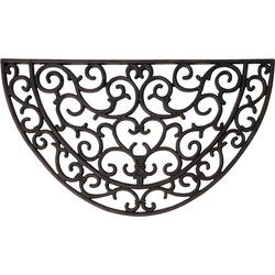 Esschert Design Deurmat - rubber - schoonloopmat - 68 x 40 cm - Deurmatten