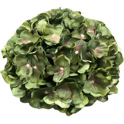 Kunst hortensia tak groen 92 cm