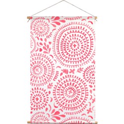 Textielposter Ibiza Roze