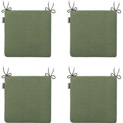 Madison -  Zitkussen Panama green - Ca. 40x40 cm - Set van 4