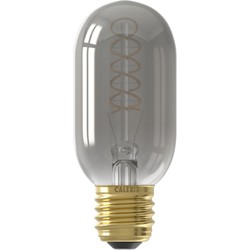 LED Flex Filament Buismodel T45 220-240V 4W E27 136lm 1800K Titanium, dimbaar - Calex