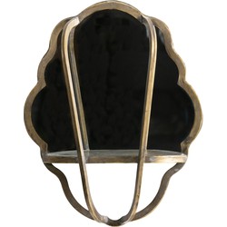 BePureHome Reflect Spiegel - Metaal  - Antique Brass - 51x40x11