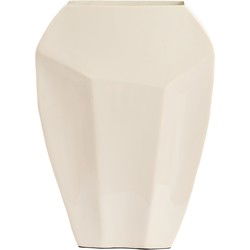 Light & Living - Vaas CORDOBA - 25x11x34cm - Wit