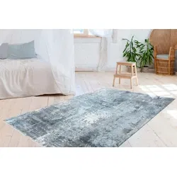 Colonia Modern Grijs Blauw vloerkleed - Vintage - 160 X 230 CM