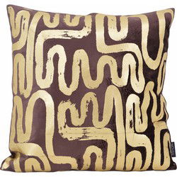 Sierkussen Naja Marron | 45 x 45 cm | Velvet/Viscose