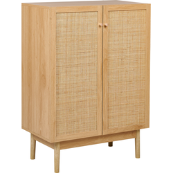 Beliani NIVO - Sideboard-Lichte houtkleur-Vezelplaat