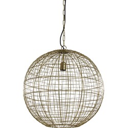 Light&living Hanglamp Ø55x55 cm MIRANA goud