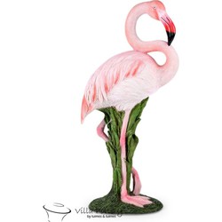 Villa Pottery  Roze Flamingo staand