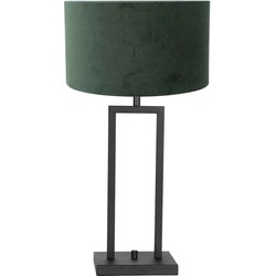 Steinhauer tafellamp Stang - zwart - metaal - 30 cm - E27 fitting - 8212ZW