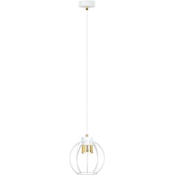 Industriële hanglamp Accardi Zwart