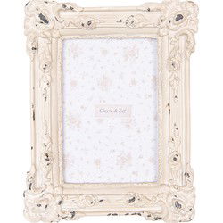 Clayre & Eef Fotolijst Beige Kunststof