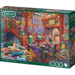 Falcon Jumbo puzzel Falcon The Quilt Shop - 1000 stukjes