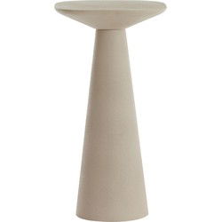 Bijzettafel Abala - Beige - 28x28x53cm