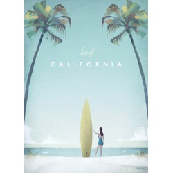 California from Minimalist Travel Posters by henryrivers