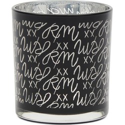 Rivièra Maison RM Logo Votive black silver set van 4