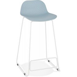 Halfhoge snackkruk BABYLOS 48x53x85 cm Blauw