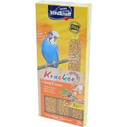 Vitakraft Vogel parkietenkracker honing/sesam 3in1