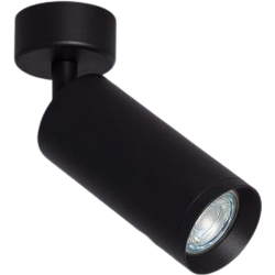 Bussandri - Moderne Plafondlamp - Metaal - GU10 - 6cm - Zwart