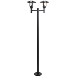TIZU - Lantaarnpaal - Zwart - Aluminium/Glas