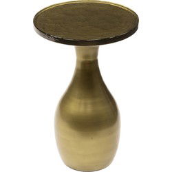 Bijzettafel Eclipse Druppel Goud S - Giga Meubel