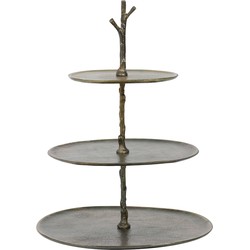 Light&living Etagere 3 laags 35x31x45 cm TRESA antiek brons