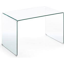 Kave Home - Burano glazen tafel 125 x 70 cm