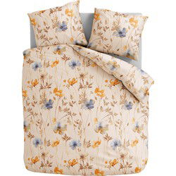 Microvezel Dekbedovertrekset Spring growth - Wit - 200x220 + 2*60x70 cm