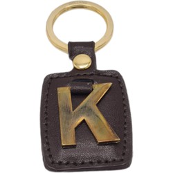 Sleutelhanger Antiek Goud/Bruin K