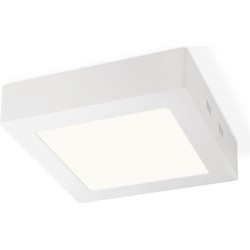 Home sweet home LED plafondlamp Ska vierkant 17 - wit