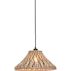 Hanglamp Tahiti - Bamboe/Zwart - Ø45cm