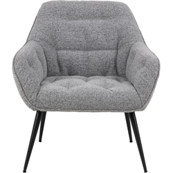 RebellenClub Fauteuil Harstad - Stoffen Bekleding - Grijs