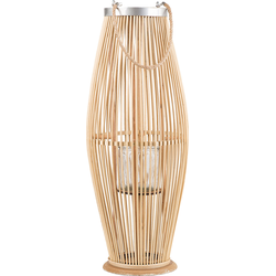 TAHITI S - Lantaarn - Lichte houtkleur - Bamboehout