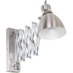 Steinhauer wandlamp Spring - staal - metaal - 6290ST