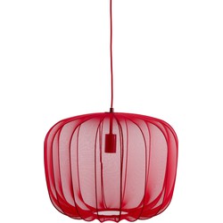 Light & Living - Hanglamp Ø50x37,5 cm PLUMERIA donker rood