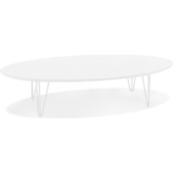 Grote ELYPSE salontafel woonkamer 160x80x33 cm Wit