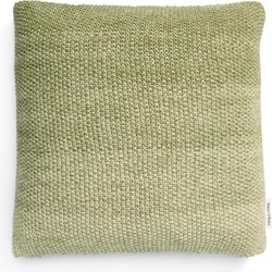 Marc O'Polo Sierkussen Nordic knit melange Sierkussen Mosgroen 50x50
