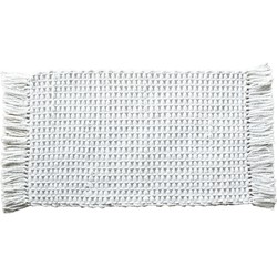 Heckett & Lane Madras Badmat 70 x 120 cm White