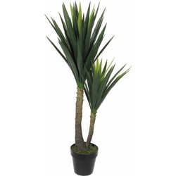 Yucca Kunstplant - H120 x Ø60 cm - Groen | NeverLeafs