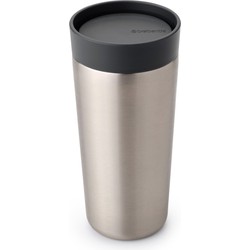 Make & Take thermosbeker 0,36 liter Dark Grey - Brabantia