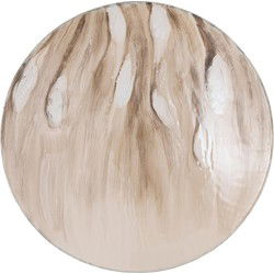 PTMD Wandpaneel Maran - 57x10x57 cm - Ijzer - Beige