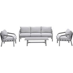 Garden Impressions Tarera loungeset 4-delig - taupe