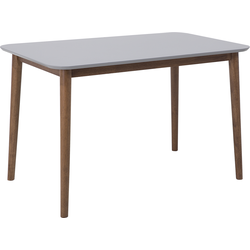 Beliani MODESTO - Eettafel-Grijs-Rubberhout