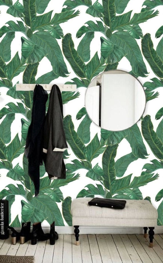 Zelfklevend behang Jungle Bananenblad groen 60x122 cm - 