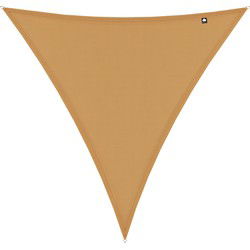 Kopu® Schaduwdoek Driehoek 3,6x3,6x3,6 mtr Waterdicht 230 grams Zand